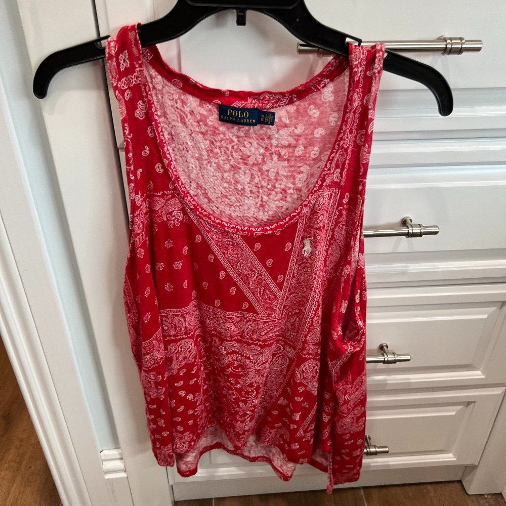 Ralph Lauren Bandana print sleeveless Tank